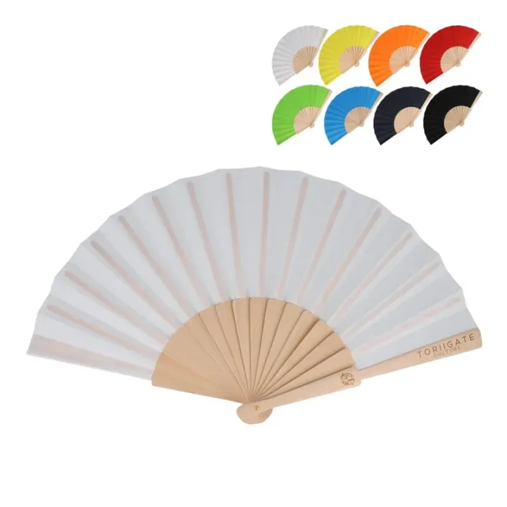 Hand fan wood  R-PET - LT90523 (gadzety reklamowe)